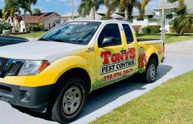 Tonys Pest Control Truck